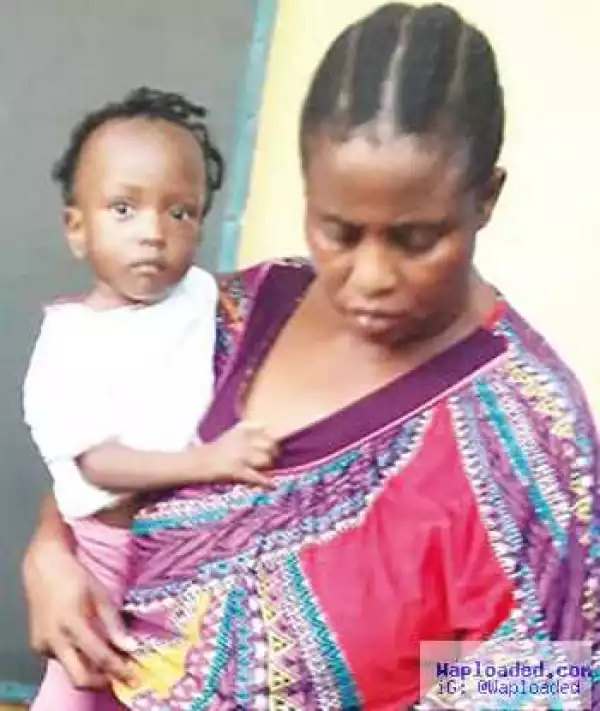 Caught on CCTV: Woman arrested for stealing toddler in Abule Egba